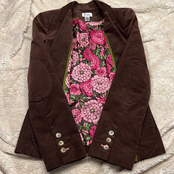 🎉HP🎉 LILY PULITZER Vintage Corduroy Jacket/Blazer - Picture 4 of 11